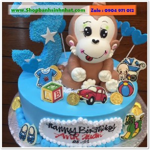Bánh Sinh Nhật Con Khỉ Tuổi Thân - T63
